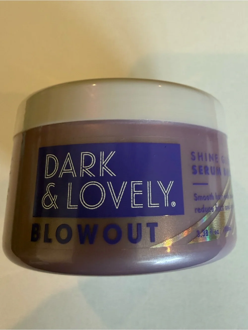 Dark & Lovely Blowout Shine Gloss Serum Balm, New Never Used